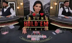 Casino Hold'em table by Evolution