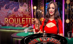 Live Roulette table game